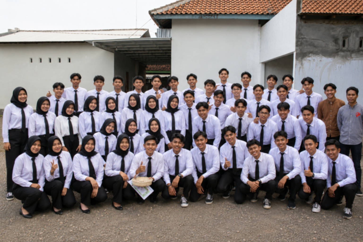 Foto bersama Siswa LPK Santi Nihon Gakkou